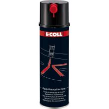 Spray trazador de obras bote spray 500ml negro E-COLL FOR-101156 | QUÍMICOS 0