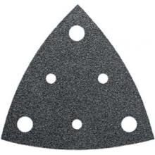 Disco abrasivo triangular perforado 80mm K120 VE5