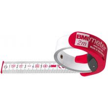 Cinta métrica de bolsillo BMImeter 3mx16mm blanco BMI