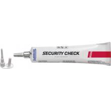 Markal Security-Check barniz de sellado, rojo