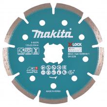 Makita E-02076 Disco de diamante segmentado X-LOCK 125 mm