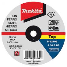 Makita P-52196 Disco de corte metal 230mm