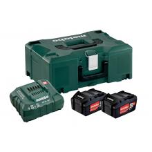 METABO 685064000 Pack de 2 baterías de 18V 4.0 Ah + cargador + maletín