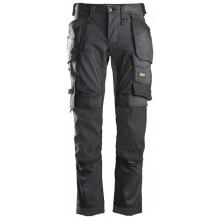 Pantalones largos de trabajo elásticos AllroundWork Slim Fit bolsillos flotantes 6241