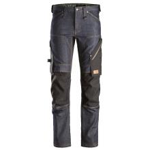 Pantalones largos de trabajo en tejido vaquero FlexiWork 6956 SNI-69566504044 | PANTALONES LARGOS 0