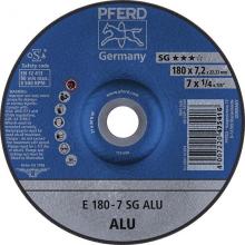 Disco desbaste acodado para aluminio A24NSG 178x7,2mm PFERD FOR-125749 | DISCOS DE DESBASTE 2