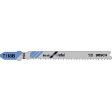 Hoja sierra calar T 118 B paquete c/ 5 u. Bosch FOR-108143 | HOJAS DE SIERRA 0