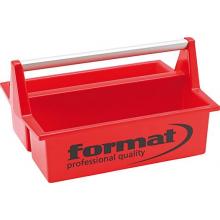 Caja de htas 395x295x215mm rojo FORMAT
