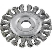 Cepillo circular inox dcha/izda trenzado 125x0,35mm FORMAT FOR-120968 | CEPILLO CIRCULAR 0