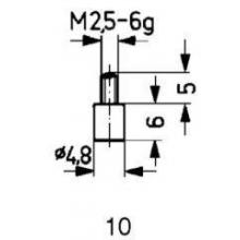 Calibre de medición MD tipo 10/ 4.8mm KÄFER
