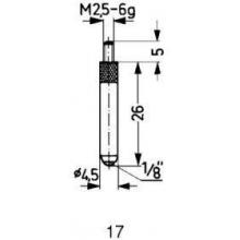 Calibre de medición MD tipo 17/26,0mm KÄFER FOR-201375 | CALIBRE DE MEDIDICON 0