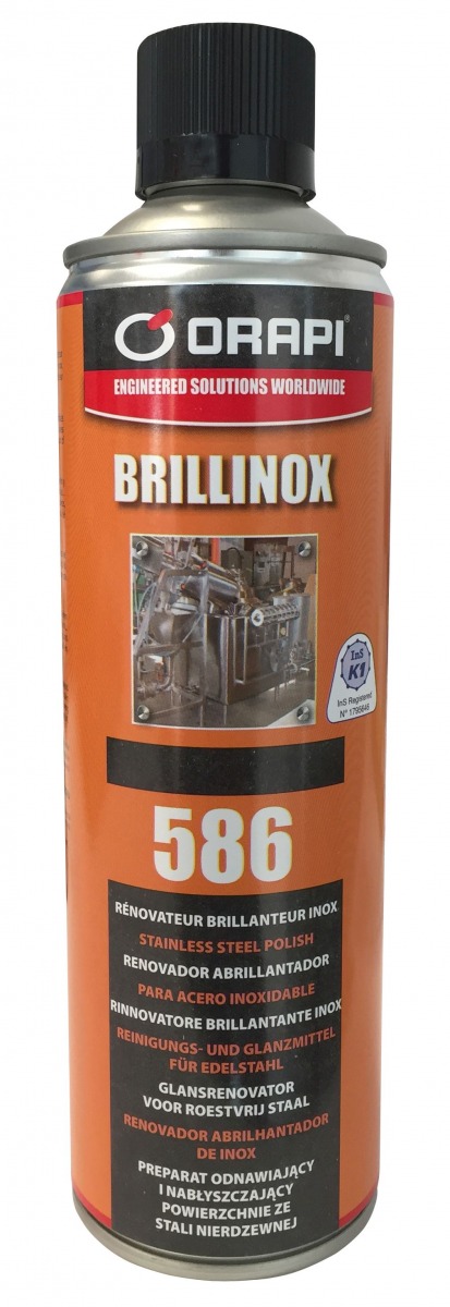 Restaurador/limpiador acero inoxidable Brillinox ORA-4586A4 | QUÍMICOS