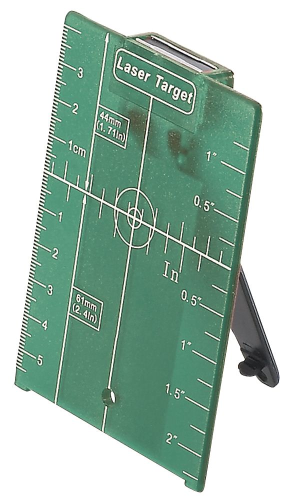 Tablilla verde de puntería con imán y pie de apoyo LEI-823195 | ACCESORIOS MEDICIÓN Y NIVELES