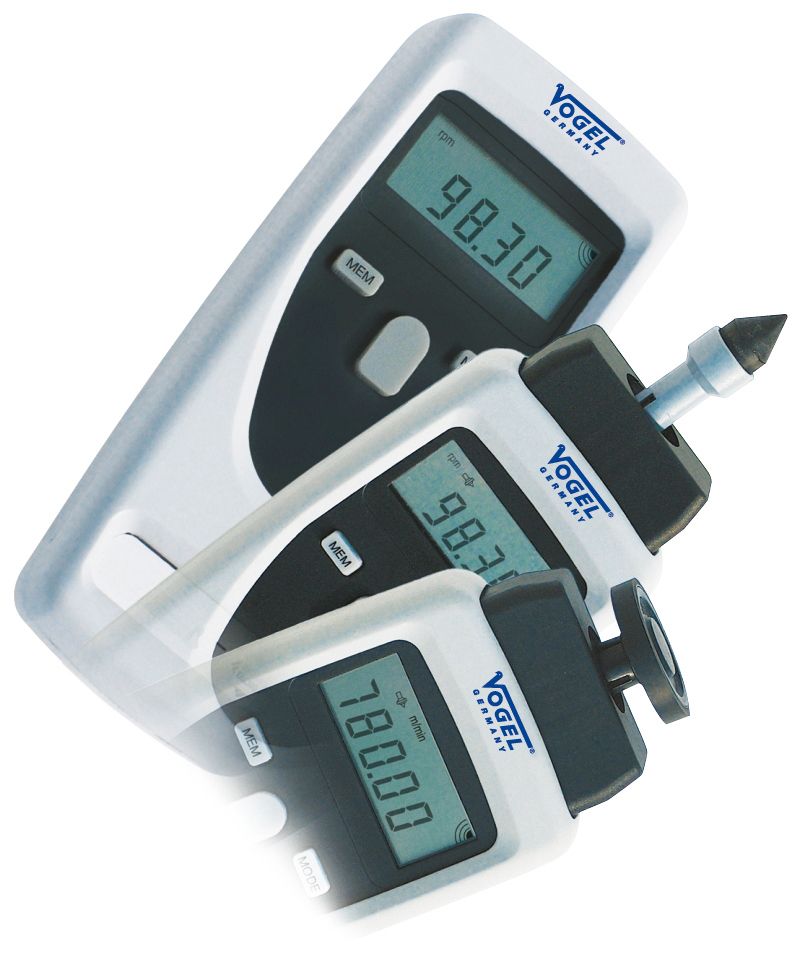 Tacómetro manual electrónico digital (Medidor RPM) VOG-270160 | TACOMETRO