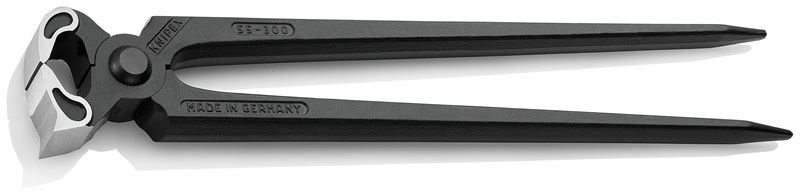 Tenaza de herrero (tenaza para arrancar, para carrocerías) negro atramentado 300 mm (cartulina autoservicio/blíster) KNIPEX 55 00 300 SB KNI-55 00 300 SB | TENAZAS