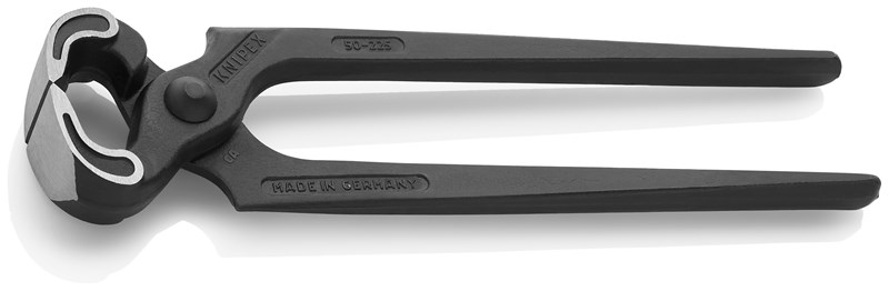 Tenaza para carpintero negro atramentado 225 mm (cartulina autoservicio/blíster) KNIPEX 50 00 225 SB KNI-50 00 225 SB | TENAZAS