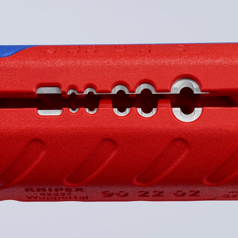 TwistCut® Herramienta para corte de tubos corrugados 100 mm KNIPEX 90 22 02 SB KNI-90 22 02 SB | CORTATUBOS